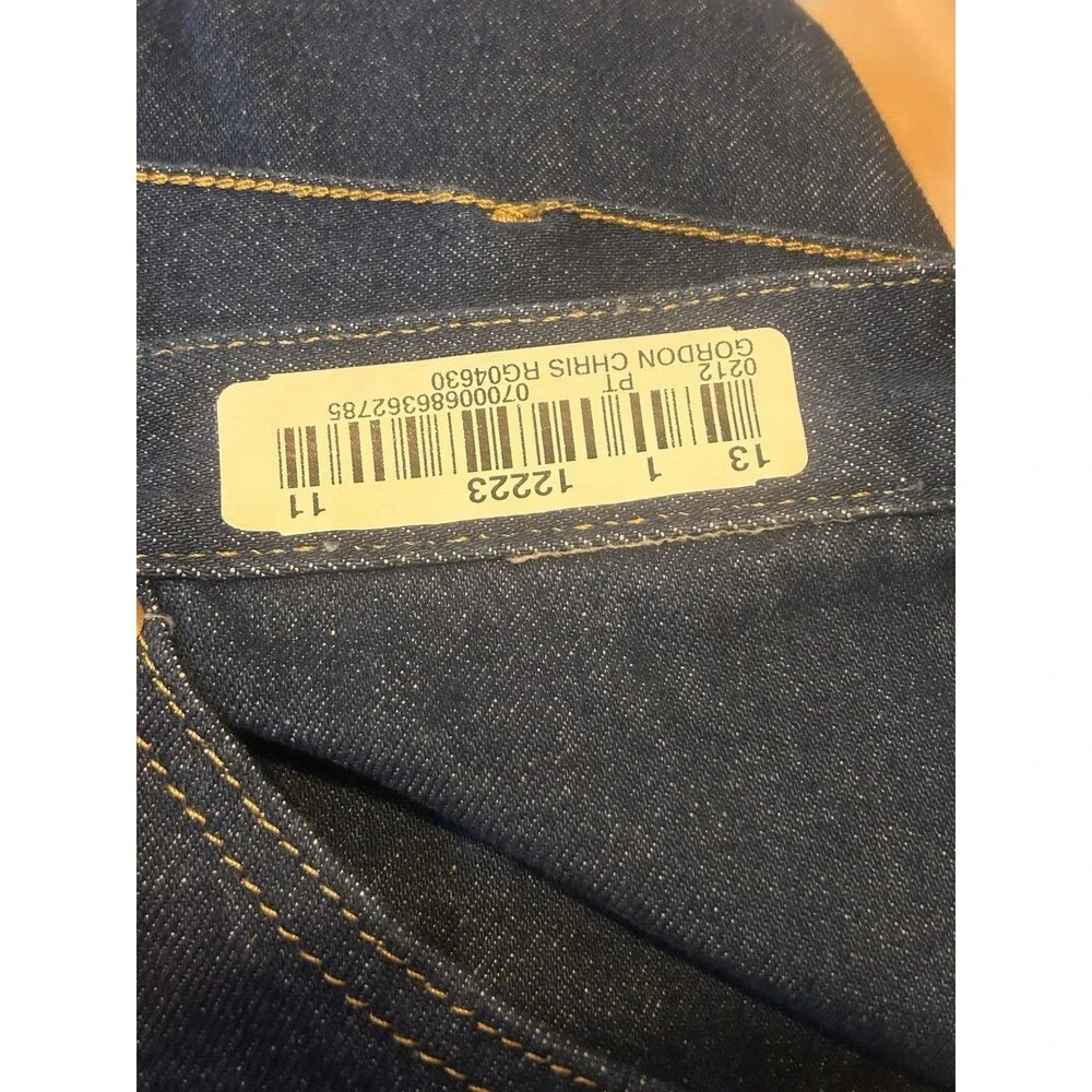 NWT Dickies C994RNB 5-pocket Straight Leg Denim Work Jean 46X30 See Description
